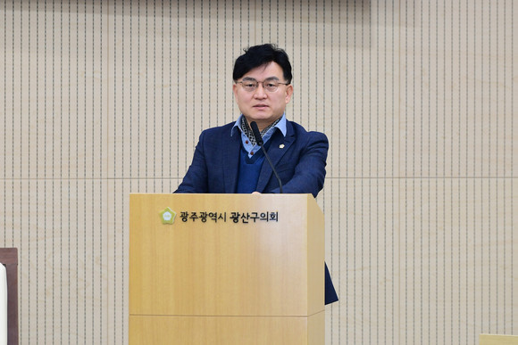 25일 공병철 광산구의원은 제285회 광산구의회 임시회 제1차 본회의에서 5분 발언을 통해 '군소음보상법' 개정 촉구에 나섰다. ⓒ 프라임경제