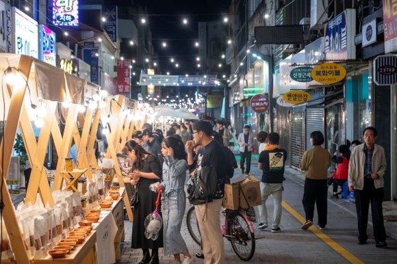 충장 상권 르네상스 사업이 중소기업벤처부 주관 전국 상권 활성화 우수사례 공모 BEST 10에 선정됐다. Ⓒ 광주광역시 동구청