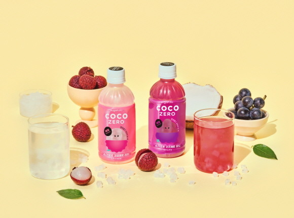 인테이크가 GS리테일이 운영하는 편의점 GS25 전국 매장에서 '슈가로로 코코제로 리치, 포도 2종'을 판매한다. © 인테이크