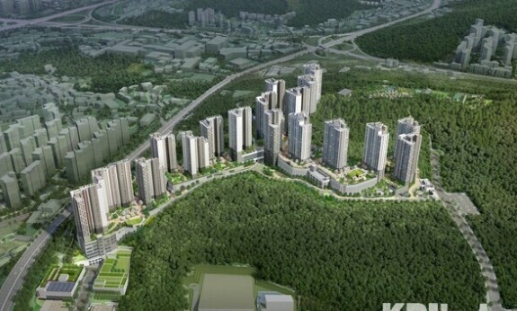 경기도 광주 민간특례사업으로 건립되는 '더파크 비스타 데시앙' 조감도. ⓒ 태영건설