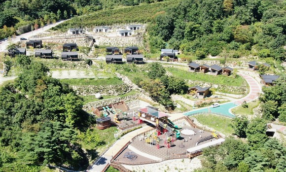 함양 대봉캠핑랜드 군민 우선예약제. ⓒ 함양군