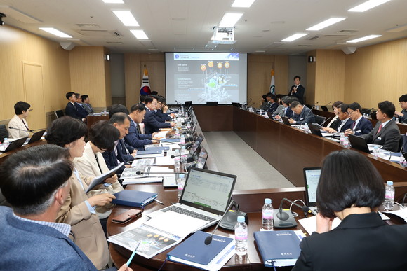 사천시가 스마트도시계획 수립 용역 최종보고회를 개최하고 있다. ⓒ 프라임경제