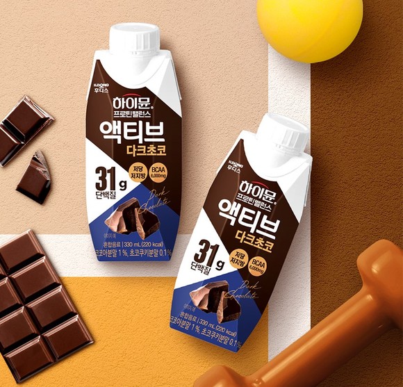 하이뮨 액티브 다크초코 신제품. ⓒ 일동후디스