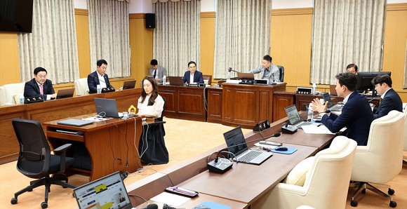 대전시의회는 3일 장애인사회참여증진특별위원회 제3차 회의를 개최하고 있다. ⓒ 의회사무국