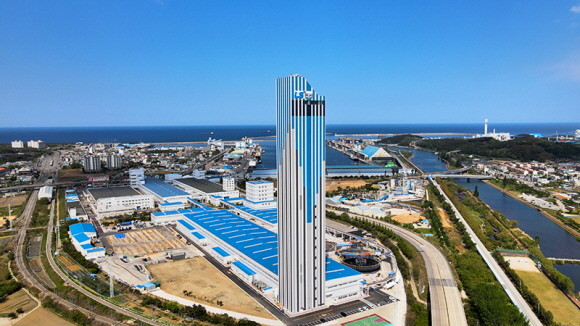 강원도 동해시 LS전선 HVDC 전용 공장 전경. ⓒ LS전선