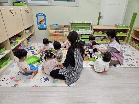 어린이집보육활동 모습. ⓒ 광주광역시