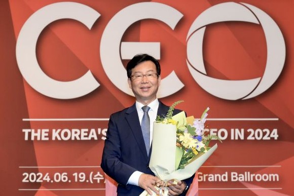 박병규 광산구청장이 19일 2024 한국의 영향력 있는 CEO(최고 경영자) 일자리 부문에 선정됐다. ⓒ 광산구청