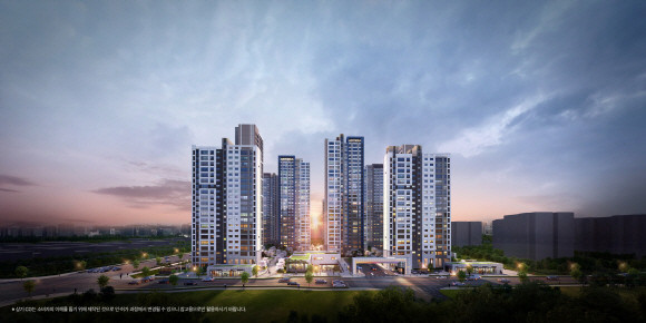 금호건설 새 주거브랜드 '아테라' 런칭 이후 고양시에 처음 선보이는 '고양 장항 아테라'. Ⓒ 금호건설