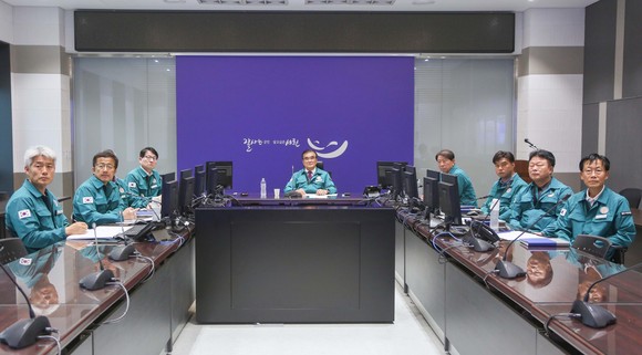 김기웅 서천군수는 지난 2일 집중호우 대비 위험지역 통제 및 예찰활동 등 안전관리에 총력을 다할 것을 지시했다. ⓒ 서천군