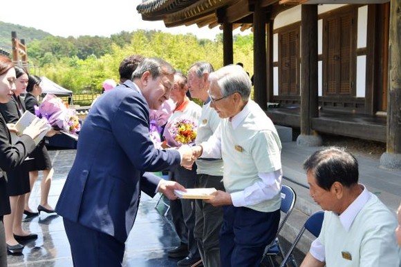 구례, 곡성, 순창, 담양군 등은 지난 5월14일 죽녹원 추성창의기념관 일원에서 제13회 구곡순담 100세 잔치를 열었다. ⓒ 담양군