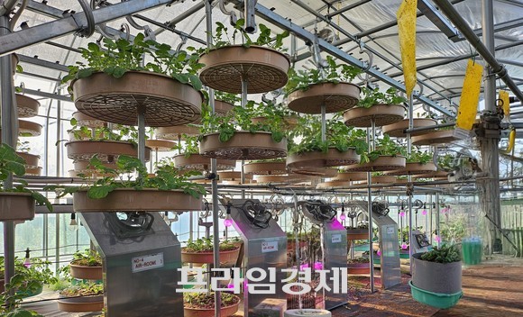 최훈 회장이 직접 개발한 코리아팜 시설 내부 모습. ⓒ 프라임경제