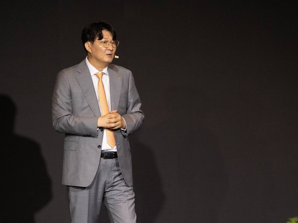 금정섭 한화자산운용 ETF사업본부장이 23일 신규 ETF 3종을 소개하고 있다. ⓒ 한화자산운용