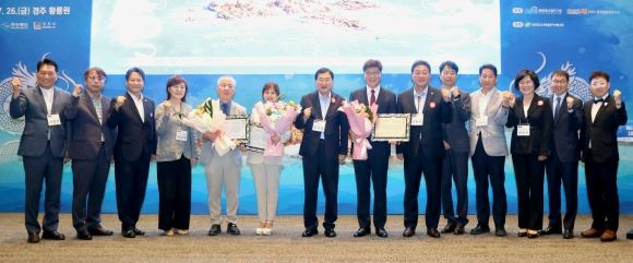 경북도는 지난 26일 경주 황룡원에서 대한민국 해양 발전에 이바지한 인재 발굴을 위한 '제6회문무대왕해양대상'시상식을 개최했다. ⓒ 경북도