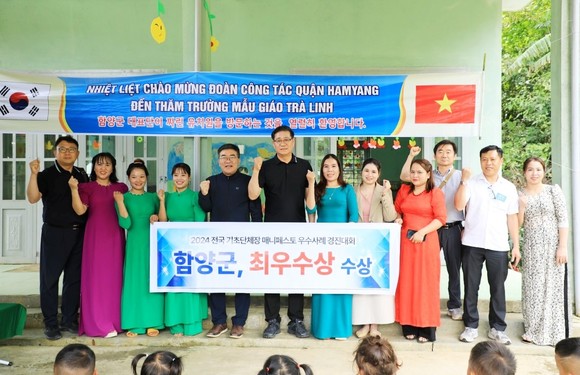 함양군 전국 기초단체장 매니페스토 우수사례 최우수. ⓒ 함양군