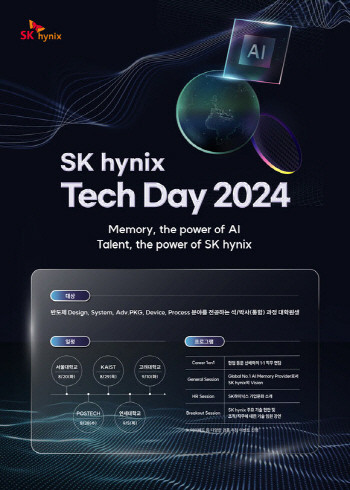 SK하이닉스 '테크 데이 2024' 포스터. ⓒ SK하이닉스