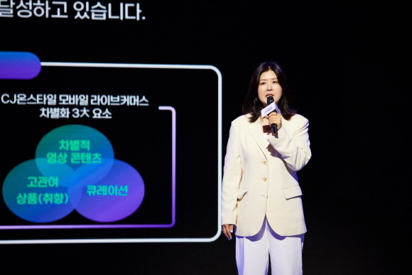 김지현 CJ ENM 커머스 부문 성장추진실장. © CJ온스타일