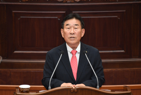 박성도 경남도의원 사회적 재난, 전세사기 피해 예방 촉구. ⓒ 경남도의회