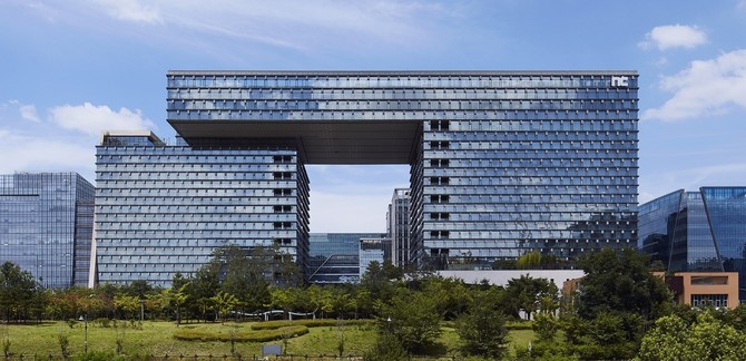 엔씨소프트 판교 R&D 센터 사옥 전경. ⓒ 엔씨소프트