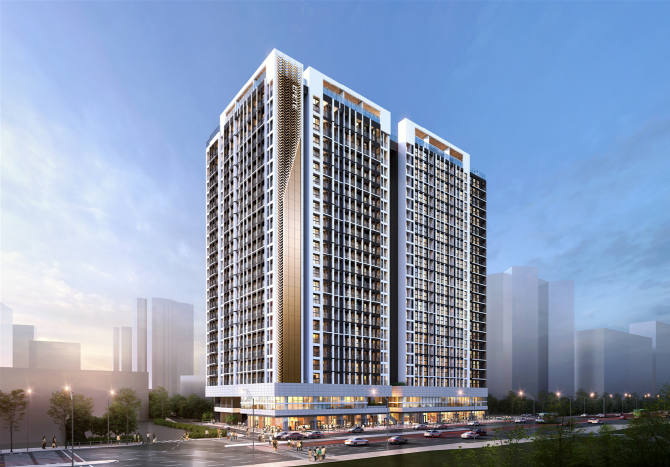 마포 에피트 어바닉 투시도. Ⓒ HL디앤아이한라