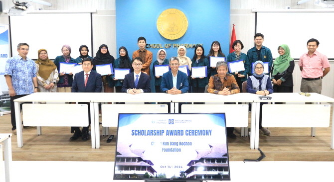 종근당고촌재단은 10일부터 15일까지 베트남과 인도네시아에서 현지 장학생 40명을 대상으로 '2024년 장학증서 수여식'을 가졌다. © 종근당