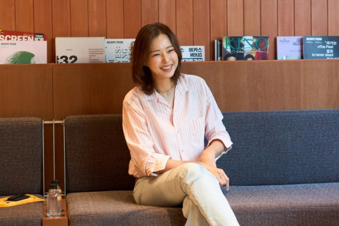 브랜드 모델 배우 이하늬가 '무비랜드 라디오'에 출연했다. © 신영와코루