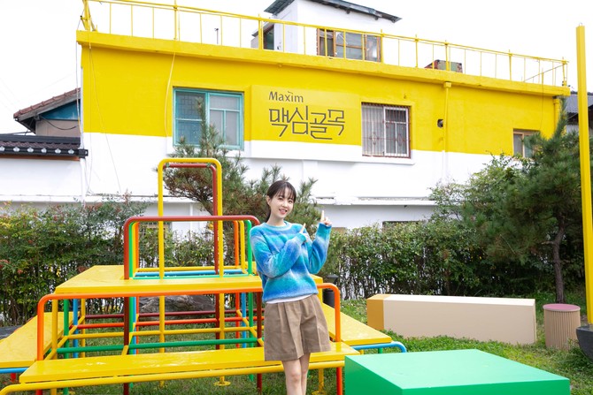 동서식품 맥심이 전북 군산시 월명동에 오픈한 '맥심골목' 팝업스토어. ⓒ 동서식품
