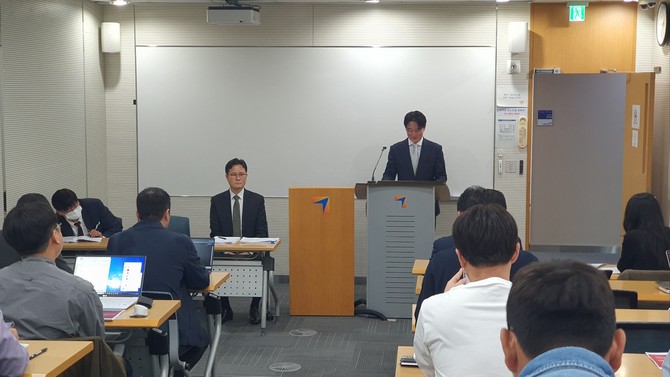 최광수 라이프시맨틱스 대표가 18일 기자간담회를 진행했다. = 박기훈 기자