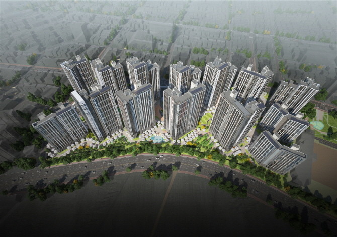 힐스테이트 평택역센트럴시티 조감도. Ⓒ 현대건설