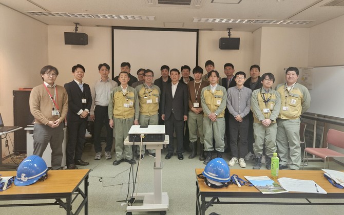 한국남동발전 국내 최초 특고압 초 장조장 지중선로 기술 도입. ⓒ 한국남동발전