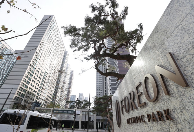 입주를 앞두고 있는 서울 강동구 올림픽파크포레온(둔촌주공 재건축)의 모습. ⓒ 연합뉴스