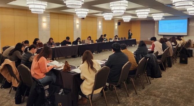 6일 2025학년도 충남 참학력 특수교육 교육과정의 현장 안착을 위한 배움자리를 개최하고 있다. ⓒ 충남교육청