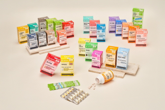 대웅제약X다이소 국민 건강 프로젝트 '닥터베어' 26종 라인업. © 대웅제약