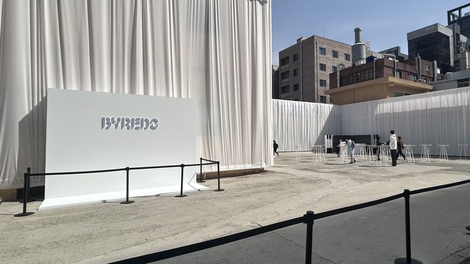 바이레도(BYREDO) 팝업 전시회 현장. =배예진 기자