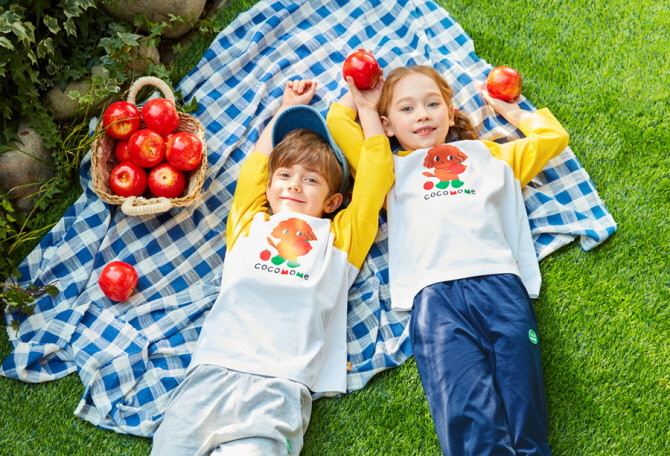 BYC가 창의력과 상상력이 가득한 아이들의 놀이터를 컨셉으로 한 프리미엄 유아복 브랜드 '코코모메(cocomome)'를 공식 론칭한다. © BYC