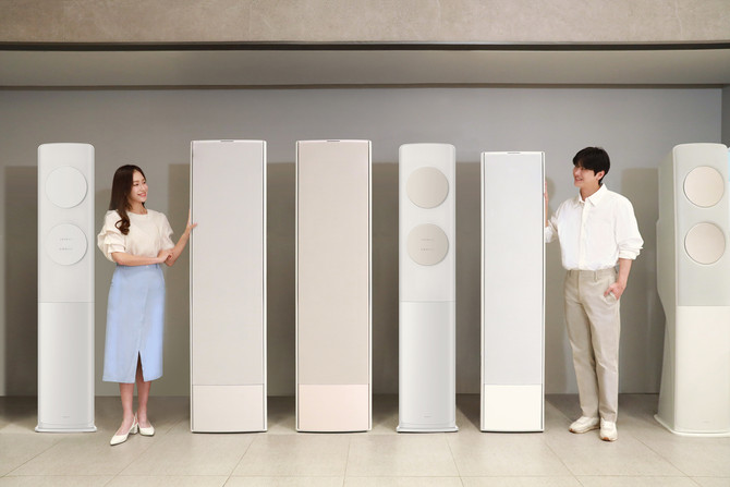 삼성 2025년형 가정용 AI 에어컨 제품 라인업. ⓒ 삼성전자