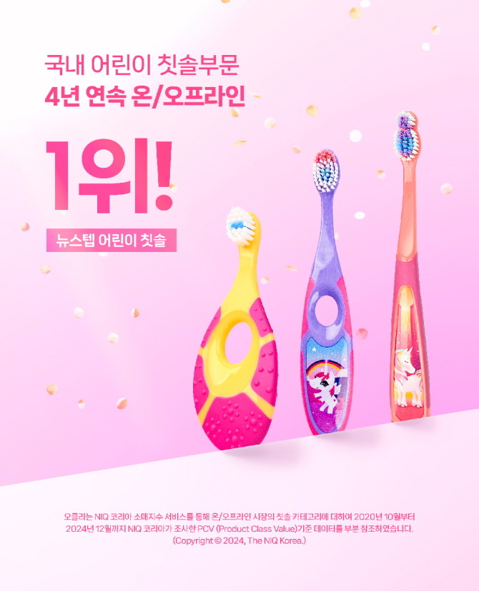 동아제약은 '조르단 어린이 칫솔'이 국내 판매 4년 연속 1위를 차지했다. © 동아제약