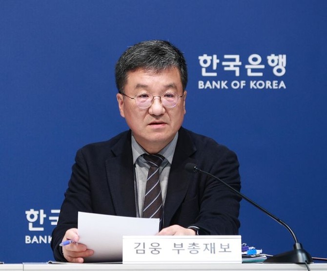 김웅 한국은행 부총재보. ⓒ 한국은행