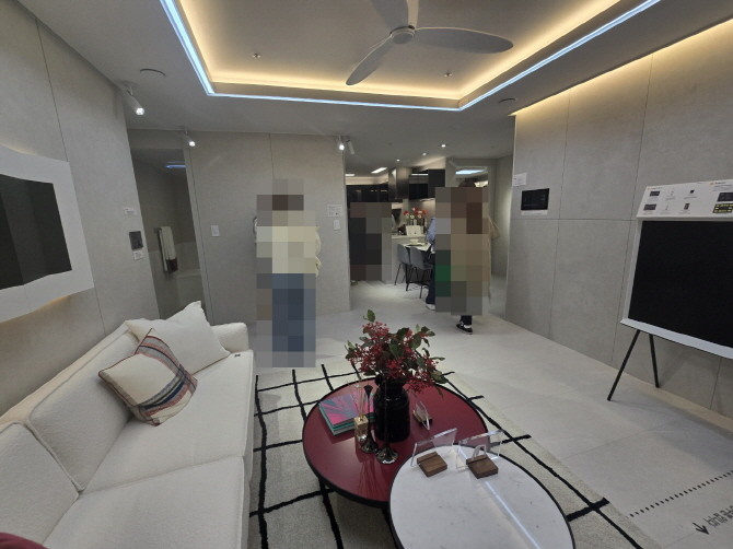 고양더샵포레나 59㎡A 타입. = 전훈식 기자