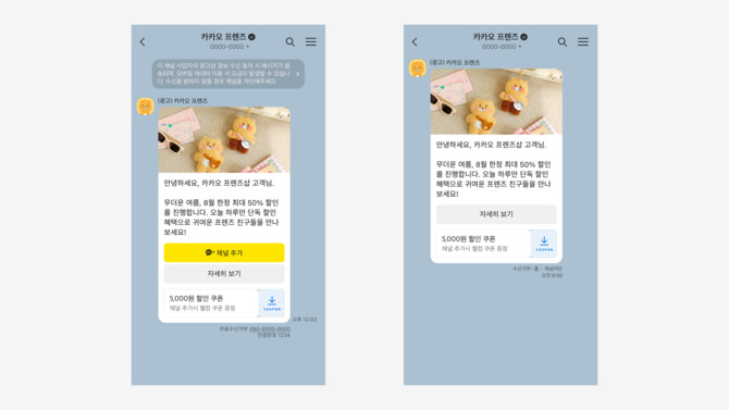 카카오(035720)가 신규 기업 메시지 상품 '브랜드 메시지'를 정식 출시했다고 15일 밝혔다. ⓒ 카카오