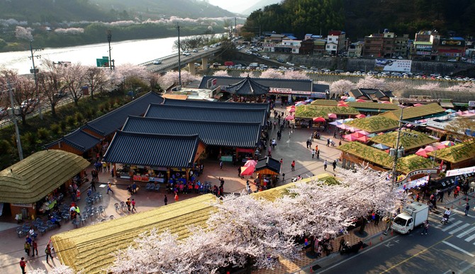 화개장터. ⓒ 하동군
