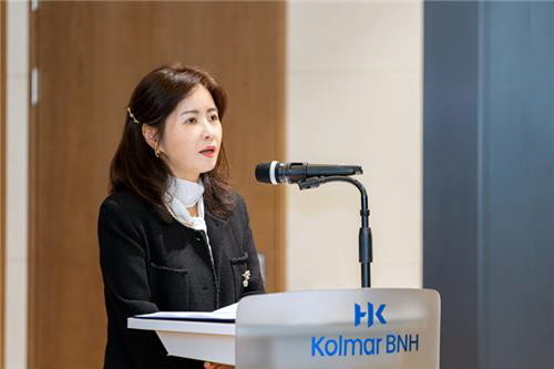 윤여원 콜마비앤에이치 대표. © 연합뉴스