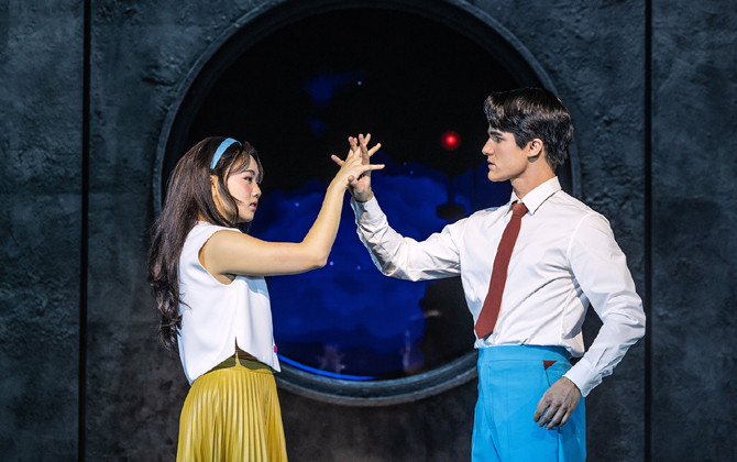 뮤지컬 '어쩌면 해피엔딩' 브로드웨이 공연은 제78회 토니 어워즈에서 10개 부문 후보에 지명된 상태다. ⓒ NHN링크