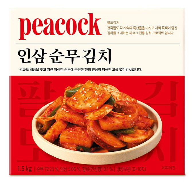 피코크 인삼순무김치. © 이마트