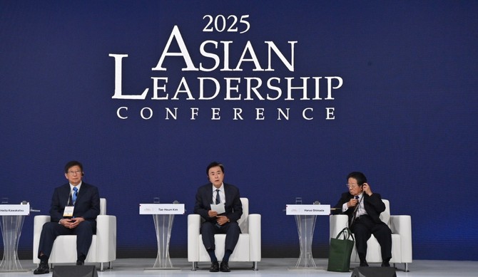 김태흠 지사는 21일 서울 신라호텔에서 열린 제16회 아시안 리더십 콘퍼런스에서 한일 관계 100년의 기반을 마련하자고 제안했다. ⓒ 충남도