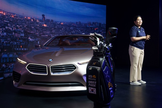 스타 골퍼 박인비의 골프 클래스. ⓒ BMW 코리아