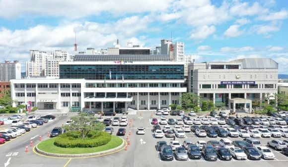 구미시청 전경. ⓒ 구미시