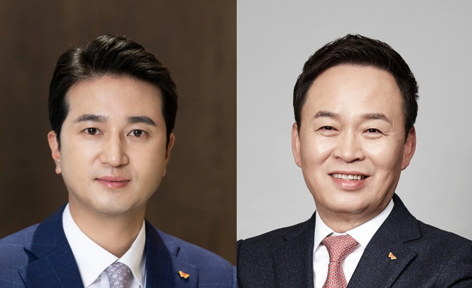 추형욱 SK이노베이션 대표이사(왼쪽), 장용호 SK이노베이션 총괄사장. ⓒ SK이노베이션