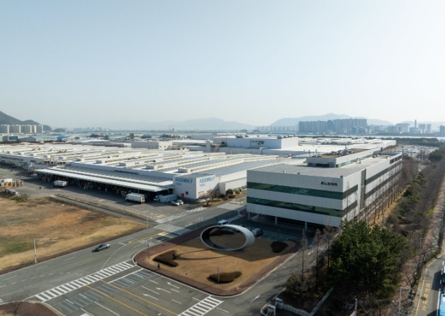 부산광역시 강서구에 자리한 부산공장 전경.ⓒ르노코리아
