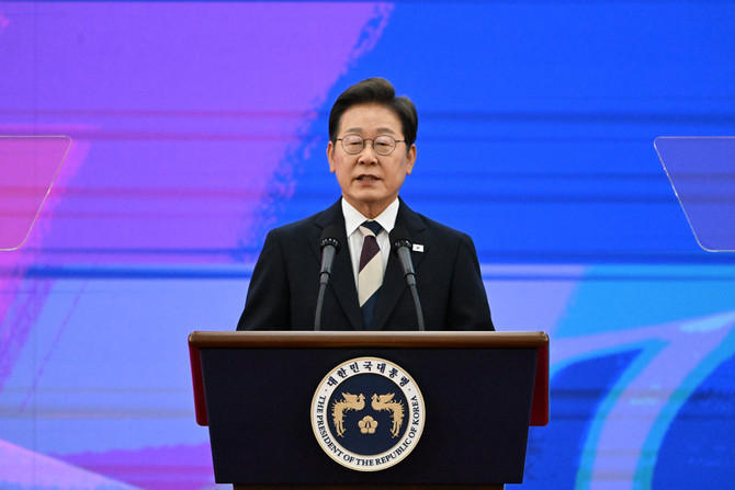 이재명 대통령이 4일 국회에서 열린 제21대 대통령 취임선서식에서 '국민께 드리는 말씀' 연설을 하고 있다. ⓒ 연합뉴스