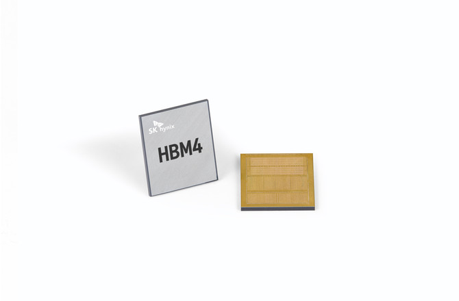 SK하이닉스 HBM4 12단 샘플. ⓒ SK하이닉스